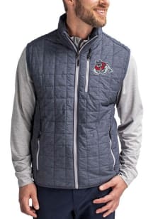 Cutter and Buck Fresno State Bulldogs Big and Tall Anthracite Rainier PrimaLoft Mens Vest
