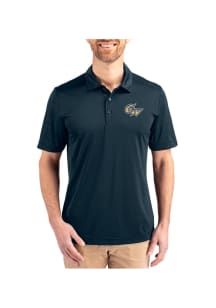 Cutter and Buck George Washington Revolutionaries Mens Navy Blue Prospect Short Sleeve Polo