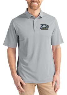Cutter and Buck Georgia Southern Eagles Mens Grey Virtue Eco Pique Short Sleeve Polo