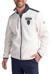 Cutter and Buck Howard Bison Mens Grey Cascade Sherpa Light Weight Jacket