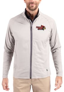 Cutter and Buck Illinois State Redbirds Mens Grey Adapt Eco Big and Tall Light Weight Jacket