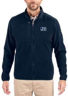 Cutter and Buck Jackson State Tigers Mens Navy Blue Cascade Sherpa Big and Tall Light Weight Jacke..