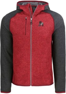 Cutter and Buck Arkansas Razorbacks Mens Cardinal Vault Mainsail Light Weight Jacket