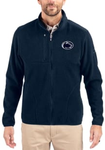 Cutter and Buck Penn State Nittany Lions Mens Navy Blue Cascade Sherpa Light Weight Jacket