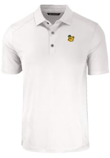 Cutter and Buck Baylor Bears White Vault Forge Eco Stretch Big and Tall Polo