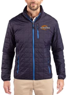 Cutter and Buck Pepperdine Waves Mens Navy Blue Rainier PrimaLoft Filled Jacket