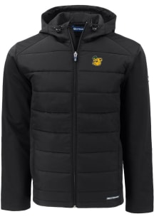 Cutter and Buck Baylor Bears Mens Black Vault Evoke Hood Medium Weight Jacket
