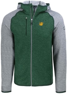 Cutter and Buck Baylor Bears Mens Green Vault Mainsail Light Weight Jacket