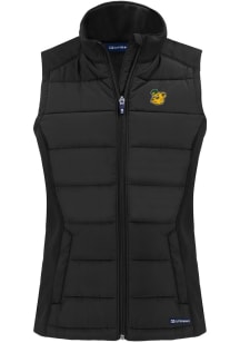 Cutter and Buck Baylor Bears Womens Black Vault Evoke Vest