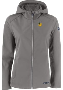 Cutter and Buck Baylor Bears Womens Grey Vault Evoke Light Weight Jacket