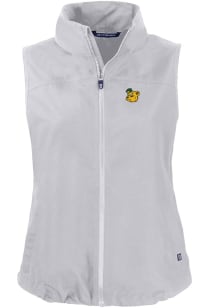 Cutter and Buck Baylor Bears Womens Grey Vault Charter Vest
