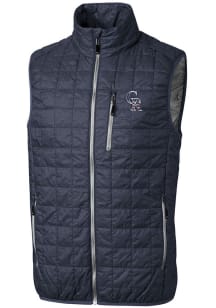 Cutter and Buck Colorado Rockies Big and Tall Anthracite Stars and Stripes Rainier PrimaLoft Mens..