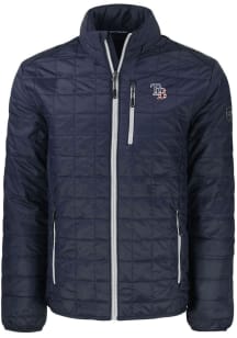 Cutter and Buck Tampa Bay Rays Mens Navy Blue Stars and Stripes Rainier PrimaLoft Filled Jacket