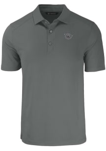 Cutter and Buck Cincinnati Bearcats Mens Grey Vault Forge Recycled Short Sleeve Polo