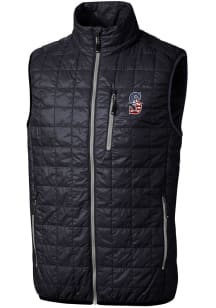 Cutter and Buck Seattle Mariners Mens Navy Blue Stars and Stripes Rainier PrimaLoft Sleeveless Jac..