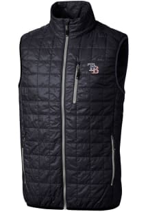 Cutter and Buck Tampa Bay Rays Big and Tall Navy Blue Stars and Stripes Rainier PrimaLoft Mens Ves..