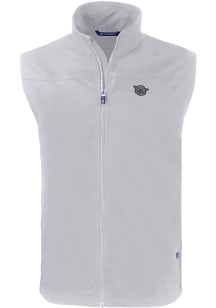Cutter and Buck Cincinnati Bearcats Mens Grey Vault Charter Sleeveless Jacket