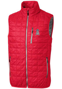 Cutter and Buck Los Angeles Angels Big and Tall Red Stars and Stripes Rainier PrimaLoft Mens Vest