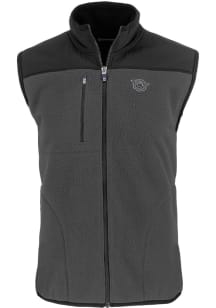 Cutter and Buck Cincinnati Bearcats Mens Grey Vault Cascade Sherpa Sleeveless Jacket