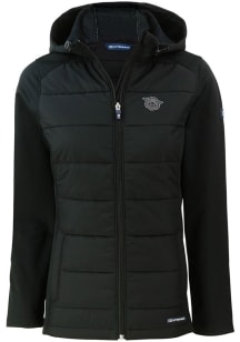 Cutter and Buck Cincinnati Bearcats Womens Black Vault Evoke Hood Heavy Weight Jacket