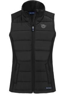 Cutter and Buck Cincinnati Bearcats Womens Black Vault Evoke Vest