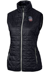 Cutter and Buck San Diego Padres Womens Navy Blue Stars and Stripes Rainier PrimaLoft Vest