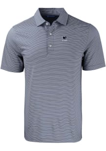 Cutter and Buck Penn State Nittany Lions Navy Blue Alumni Forge Double Stripe Big and Tall Polo