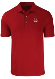 Cutter and Buck Louisville Cardinals Cardinal Alumni Forge Eco Stretch Big and Tall Polo