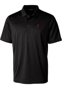 Cutter and Buck Alabama Crimson Tide Black Alumni Prospect Big and Tall Polo