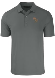 Cutter and Buck Florida State Seminoles Mens Grey Alumni Forge Recycled Short Sleeve Polo