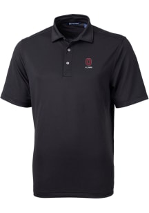 Cutter and Buck Ohio State Buckeyes Black Alumni Virtue Eco Pique Big and Tall Polo