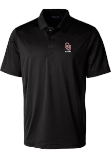Cutter and Buck Oklahoma Sooners Mens Black Alumni Prospect Short Sleeve Polo