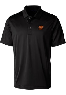 Cutter and Buck Oklahoma State Cowboys Black Alumni Prospect Big and Tall Polo