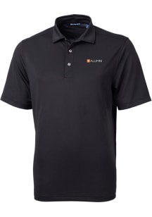 Cutter and Buck Tennessee Volunteers Black Alumni Virtue Eco Pique Big and Tall Polo