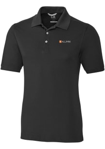 Cutter and Buck Tennessee Volunteers Black Alumni Advantage Pique Big and Tall Polo