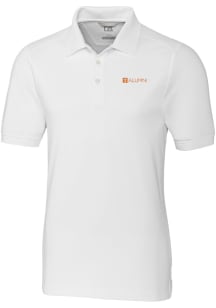 Cutter and Buck Tennessee Volunteers White Alumni Advantage Pique Big and Tall Polo