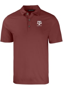 Cutter and Buck Texas A&M Aggies Maroon Alumni Forge Eco Stretch Big and Tall Polo