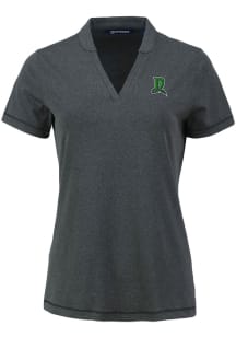 Cutter and Buck Dayton Dragons Womens Black Forge Short Sleeve T-Shirt