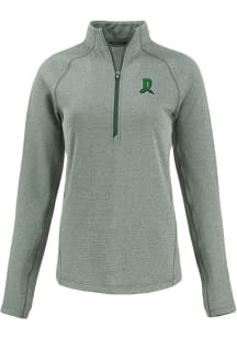 Cutter and Buck Dayton Dragons Womens Green Pehastin Qtr Zip