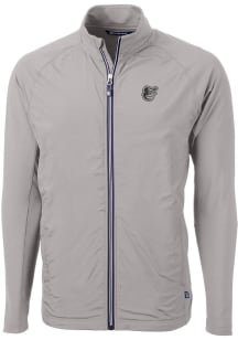 Cutter and Buck Baltimore Orioles Mens Grey Mono Adapt Eco Light Weight Jacket