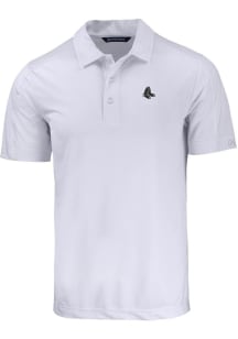 Cutter and Buck Boston Red Sox White Mono Prospect Big and Tall Polo