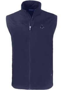 Cutter and Buck Boston Red Sox Big and Tall Navy Blue Mono Charter Mens Vest