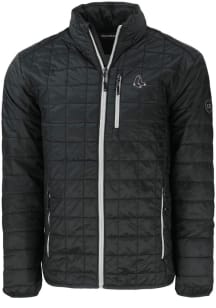Cutter and Buck Boston Red Sox Mens Black Mono Rainier PrimaLoft Filled Jacket