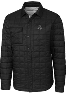 Cutter and Buck Boston Red Sox Mens Black Mono Rainier PrimaLoft Design Outerwear Lined Jacket