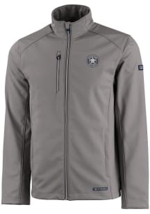 Cutter and Buck Houston Astros Mens Grey Mono Evoke Light Weight Jacket