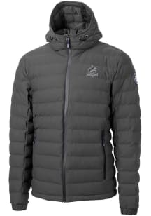 Cutter and Buck Miami Marlins Mens Grey Mono Mission Ridge Repreve Filled Jacket