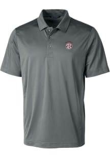 Cutter and Buck Oklahoma Sooners Grey SEC Prospect Big and Tall Polo