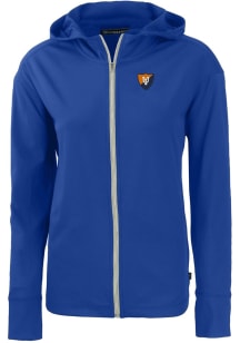 Cutter and Buck Illinois Fighting Illini Womens Blue Daybreak Light Weight Jacket