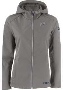 Cutter and Buck Buffalo Bills Womens Grey Mono Evoke Light Weight Jacket