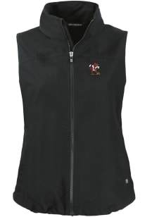 Cutter and Buck Louisville Cardinals Womens Black Vault Charter Vest